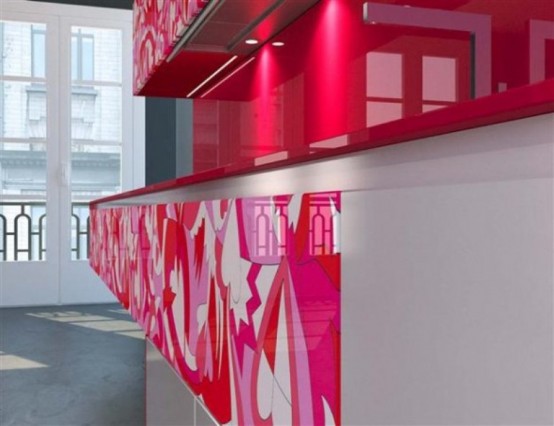 Amazing Colorful Kitchens With Different Patterns