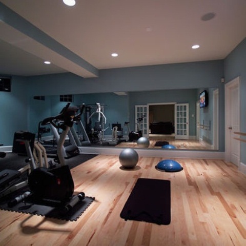 58 Well Equipped Home Gym Design  Ideas  DigsDigs