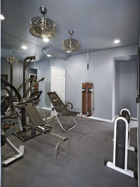 58 Well Equipped Home Gym Design  Ideas  DigsDigs