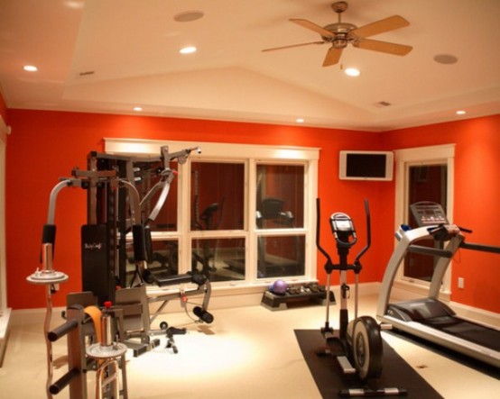 58 Well Equipped Home Gym Design Ideas - DigsDigs