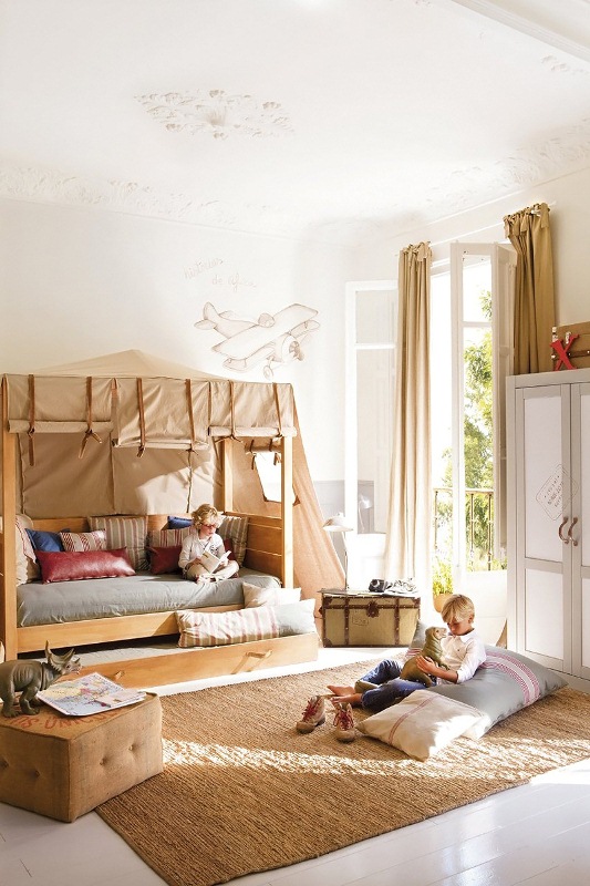 Amazing Kid’s Room Design In Calm Shades