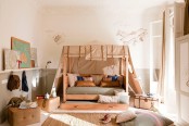 Amazing Kid’s Room Design In Calm Shades