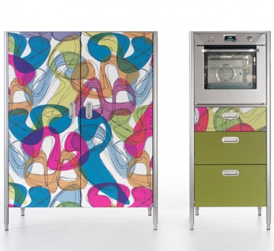 Amazing Kitchen Furniture Collection In Vibrant Colors