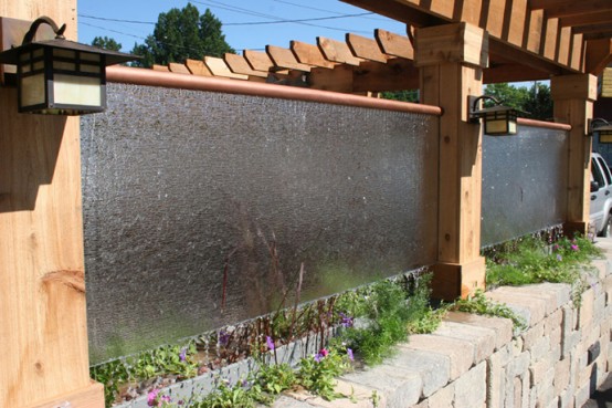 49 Amazing Outdoor Water Walls For Your Backyard Digsdigs - Homemade Wall Water Fountain