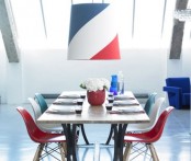 American Style Colorful Dining Room