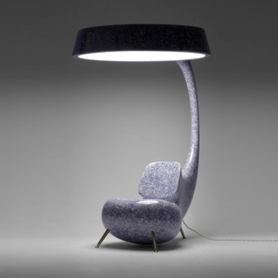 Anglerfish Chair With A Big Lamp