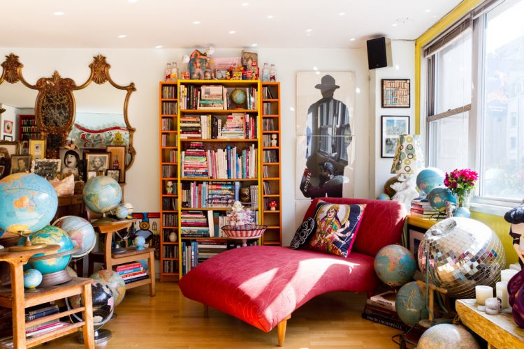 another way to customize the bookcase is to paint it into your favorite color