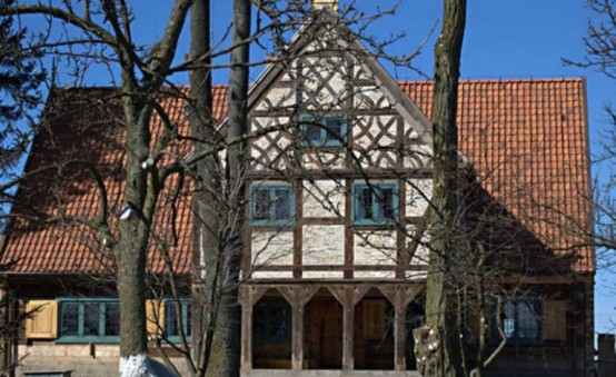 Antique House With Ghosts In Poland