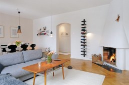 Apartment With A Real Fireplace