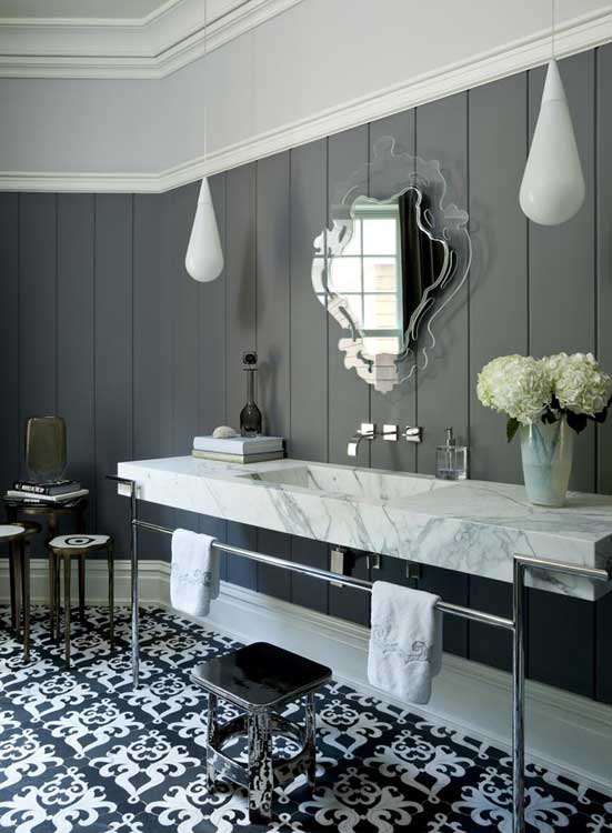 15 Art Deco Bathroom Designs To Inspire Your Relaxing Sanctuary - DigsDigs