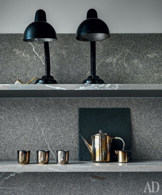 Ascetic Masculine Apartment With Luxury Touches