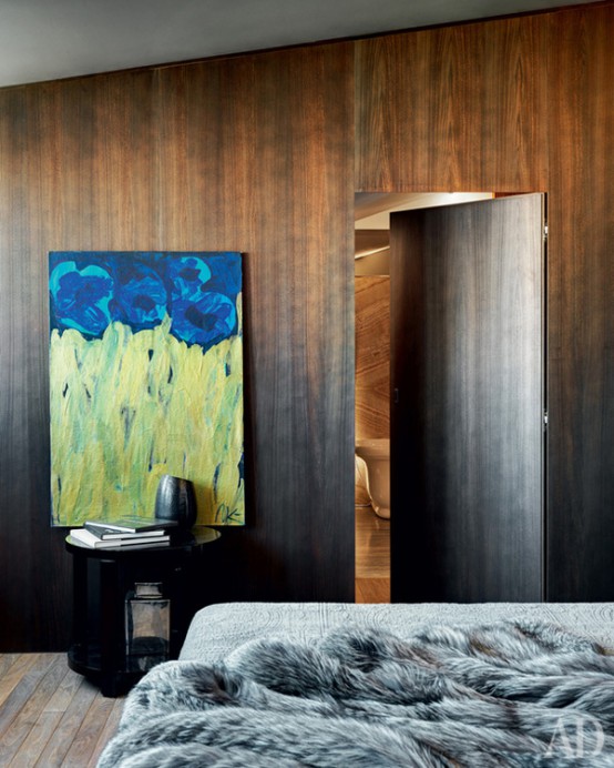 Ascetic Masculine Apartment With Luxury Touches
