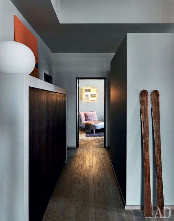 Ascetic Masculine Apartment With Luxury Touches
