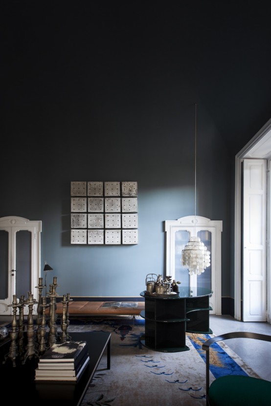 Atmospheric Milan Home Full Of Unique Furniture