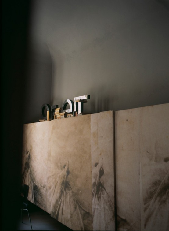 Atmospheric Milan Home Full Of Unique Furniture
