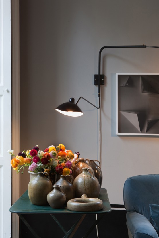 Atmospheric Milan Home Full Of Unique Furniture