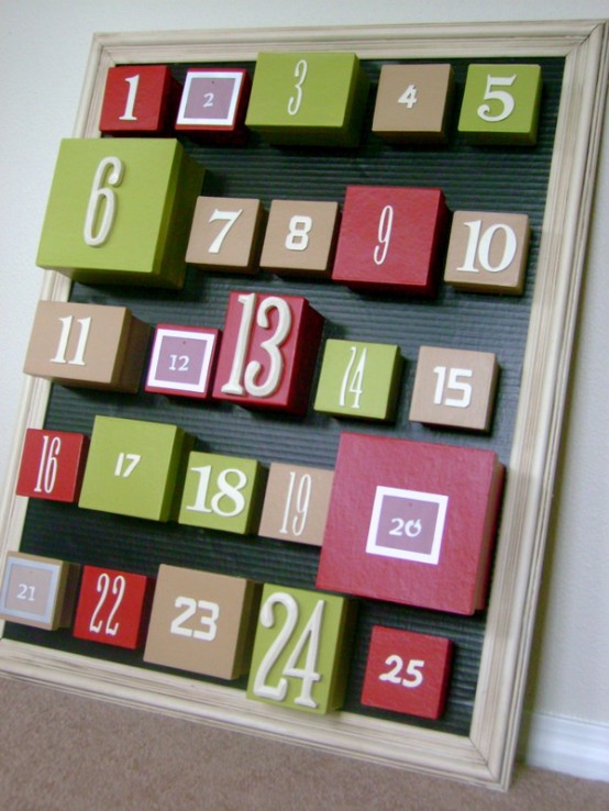 40 Awesome And Creative Christmas Advent Calendars DigsDigs