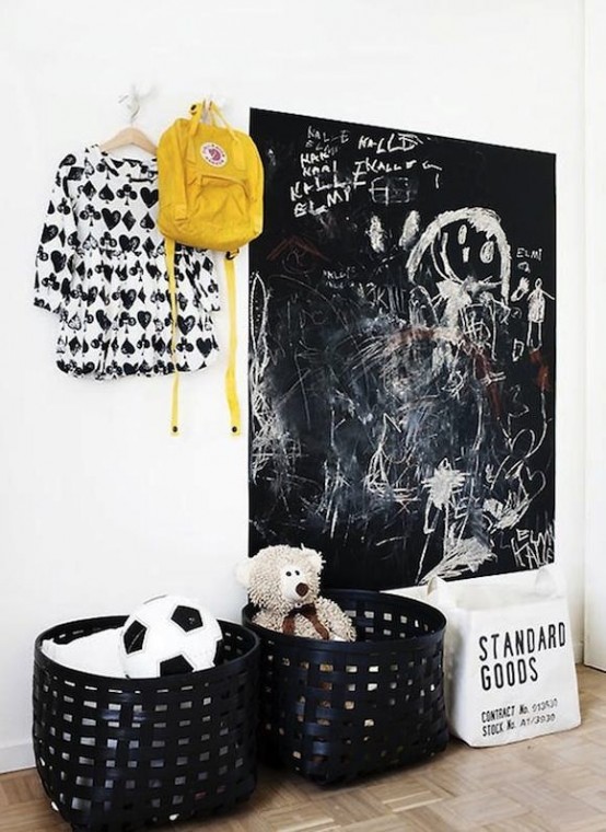 33 Awesome Chalkboard D cor Ideas  For Kids   Rooms DigsDigs