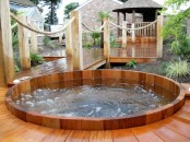 Awesome Garden Hot Tubs