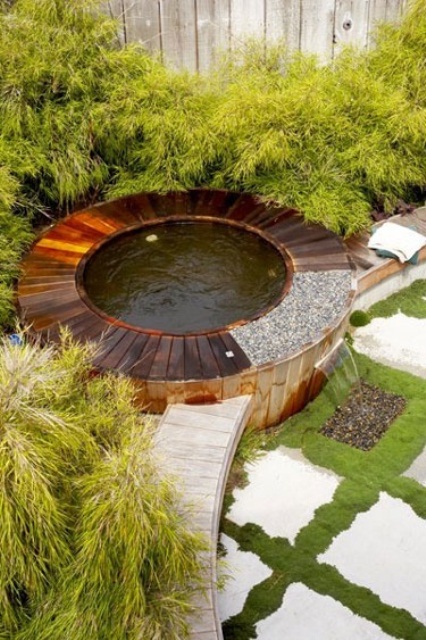 Awesome Garden Hot Tubs