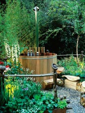 Awesome Garden Hot Tubs