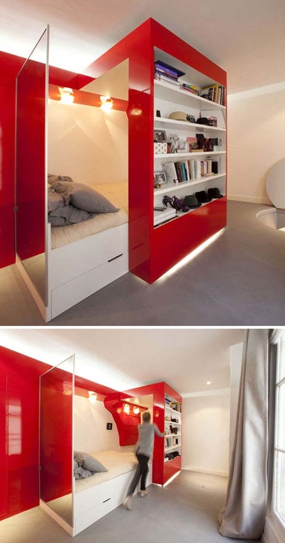 50 Super Practical Hidden Beds To Save The Space