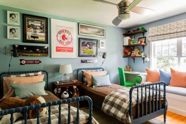 Picture Of awesome shared boys room designs to try  7