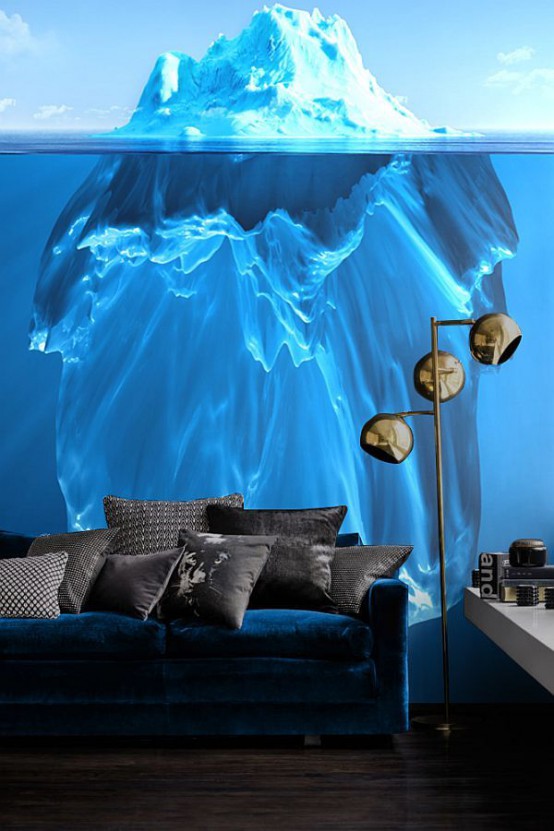 60 Awesome Wall Murals  Ideas  For Various Spaces DigsDigs