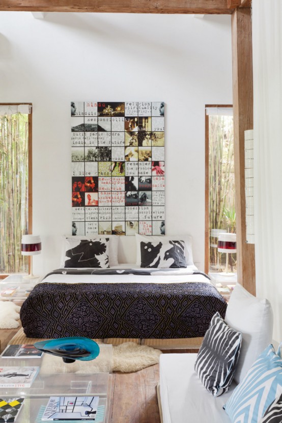 Bali House In Colonial And Pop Art Style