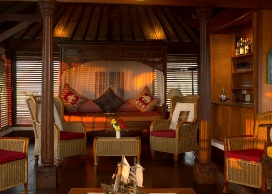 Bali House In Colonial Style With Local Art Works