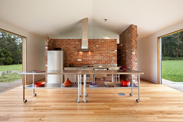 bare brick walls is another very popular feature of industrial style