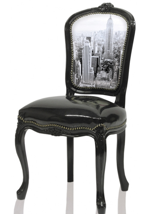 Baroque Chair With Photographic Back