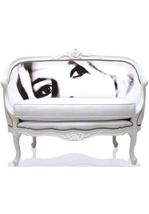 Baroque Sofa With Photographic Back