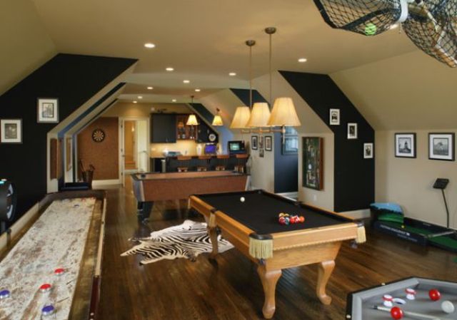 Creating A Basement Game Room: 4 Tips And 26 Examples - DigsDigs