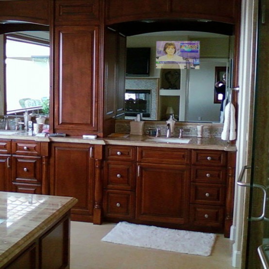 Bathroom Mirror With Tv