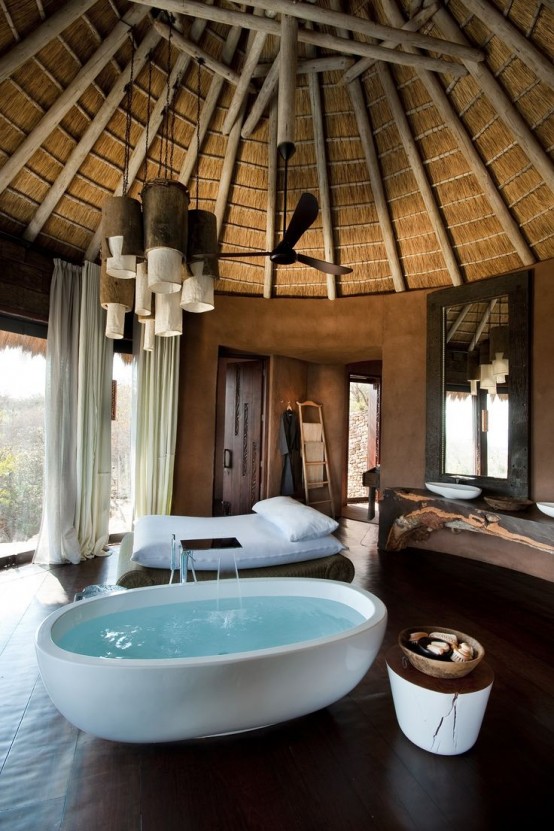 Romantic And Chic Decor 26 Baths In Bedrooms Digsdigs