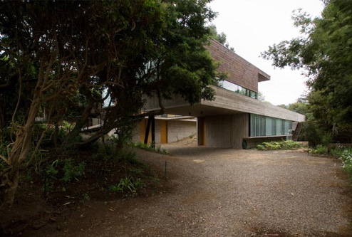 Beach House With Unexpected Views of Hillsides Instead of the Ocean