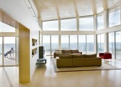 beach solar house interior