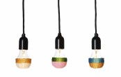 Beaded Colour Up Lampshade For Bulbs
