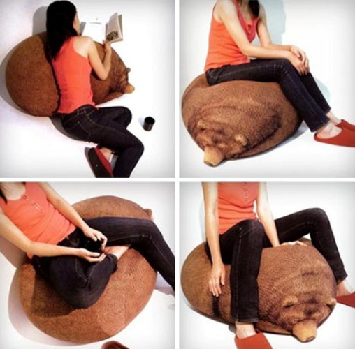 teddy bear bean bag chair