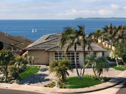 Beatiful Tropical House Above The Beach