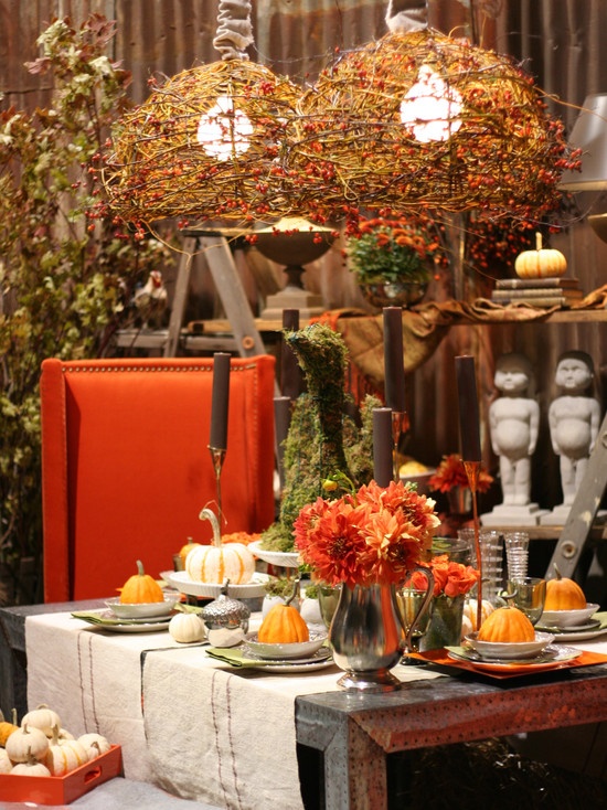30 Beautiful And Cozy Fall Dining Room Décor Ideas - DigsDigs 30 Beautiful And Cozy Fall Dining Room Décor Ideas - DigsDigs