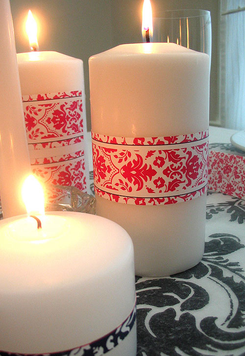 Beautiful And Romantic Candles For Valentine's Day