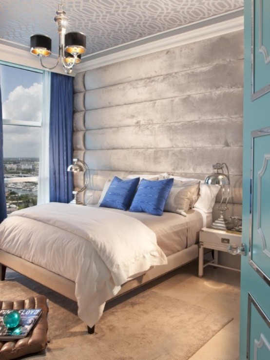 47 Beautiful Blue And Gray Bedrooms Digsdigs