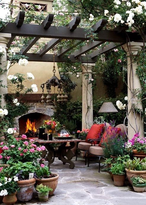 57 Beautiful Bohemian Patio Designs - DigsDigs