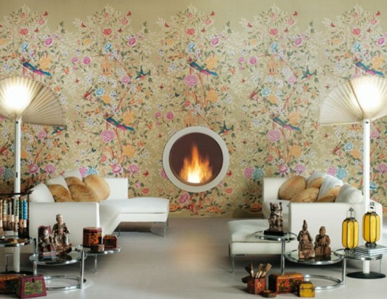 Beautiful Ceramic Tiles That Remind Of Wallpaper