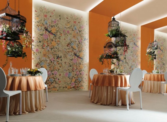 Beautiful Ceramic Tiles That Remind Of Wallpaper