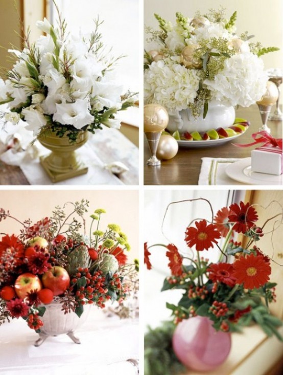 Beautiful Christmas Centerpieces