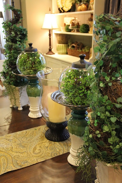 encuentro Intensivo reunirse Bring Spring In: 27 Beautiful Greenery Touches For Your Home - DigsDigs