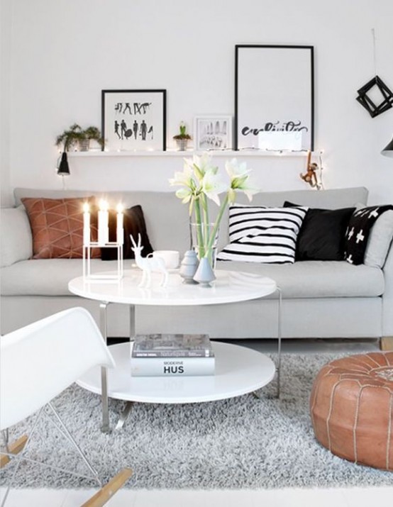 Beautiful Scandinavian Lixing Room Designs